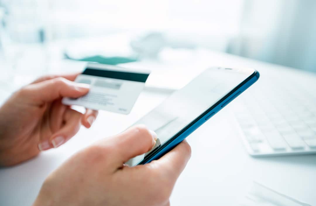 Credit Card and mobile phone